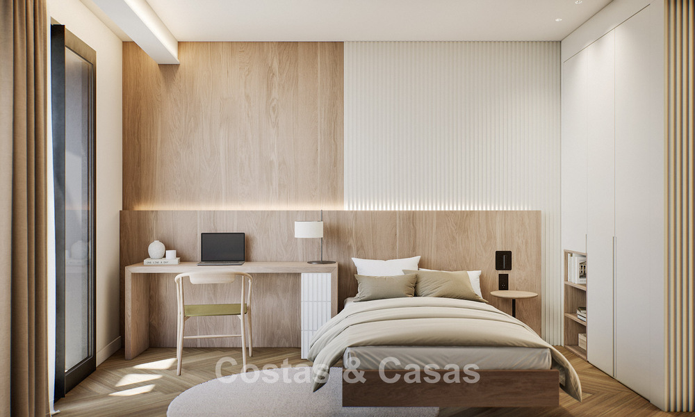 4 luxueuze duplex penthouses met open zeezicht te koop direct aan de strandboulevard van Malaga centrum 777548