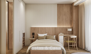 4 luxueuze duplex penthouses met open zeezicht te koop direct aan de strandboulevard van Malaga centrum 777550 