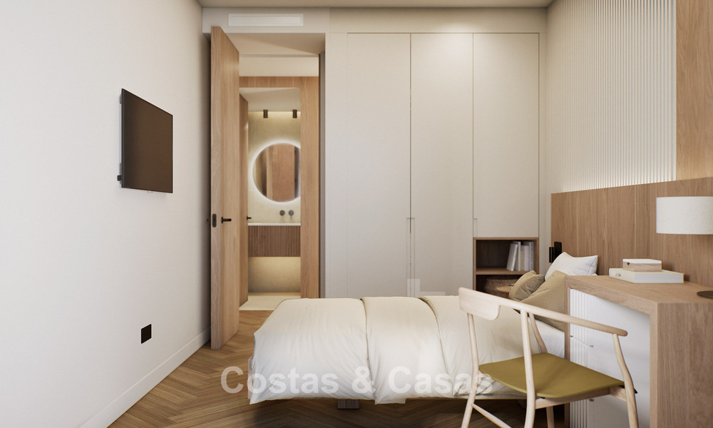 4 luxueuze duplex penthouses met open zeezicht te koop direct aan de strandboulevard van Malaga centrum 777551