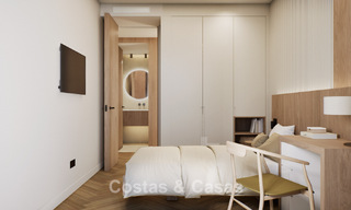 4 luxueuze duplex penthouses met open zeezicht te koop direct aan de strandboulevard van Malaga centrum 777551 