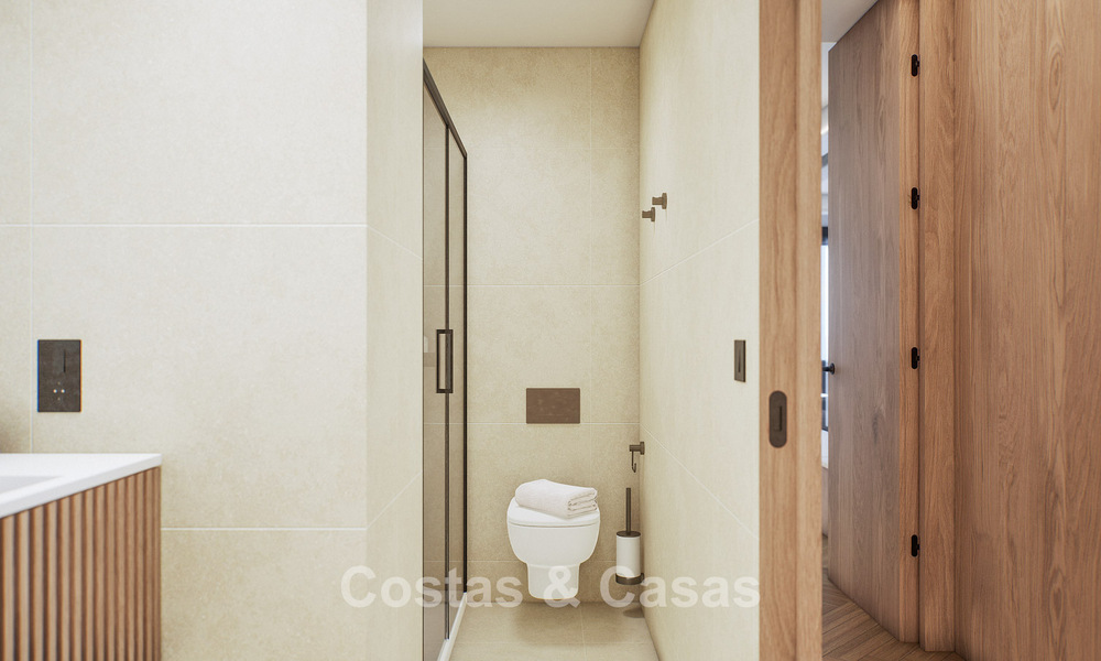 4 luxueuze duplex penthouses met open zeezicht te koop direct aan de strandboulevard van Malaga centrum 777554