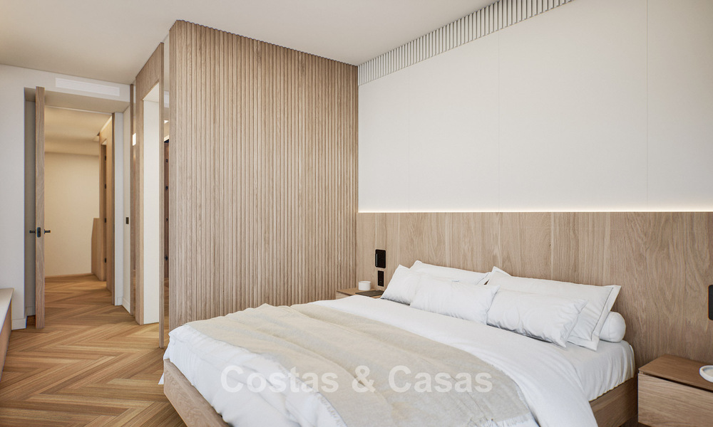 4 luxueuze duplex penthouses met open zeezicht te koop direct aan de strandboulevard van Malaga centrum 777556