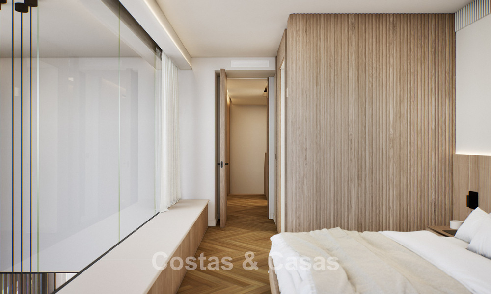 4 luxueuze duplex penthouses met open zeezicht te koop direct aan de strandboulevard van Malaga centrum 777557