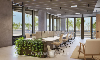 4 luxueuze duplex penthouses met open zeezicht te koop direct aan de strandboulevard van Malaga centrum 777564 