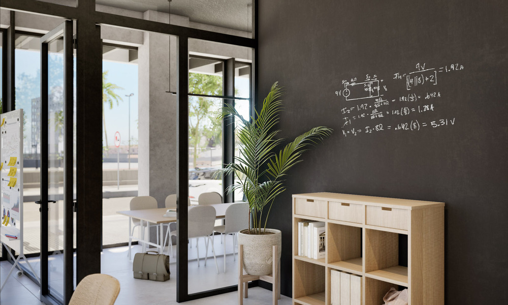 4 luxueuze duplex penthouses met open zeezicht te koop direct aan de strandboulevard van Malaga centrum 777565