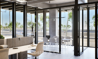 4 luxueuze duplex penthouses met open zeezicht te koop direct aan de strandboulevard van Malaga centrum 777566 