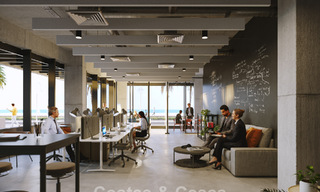 4 luxueuze duplex penthouses met open zeezicht te koop direct aan de strandboulevard van Malaga centrum 777567 