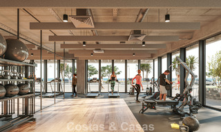 4 luxueuze duplex penthouses met open zeezicht te koop direct aan de strandboulevard van Malaga centrum 777568 