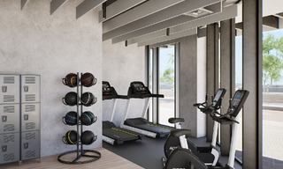 4 luxueuze duplex penthouses met open zeezicht te koop direct aan de strandboulevard van Malaga centrum 777570 