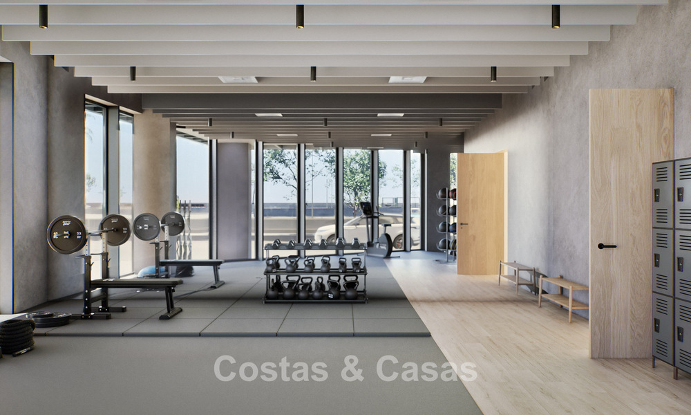 4 luxueuze duplex penthouses met open zeezicht te koop direct aan de strandboulevard van Malaga centrum 777572