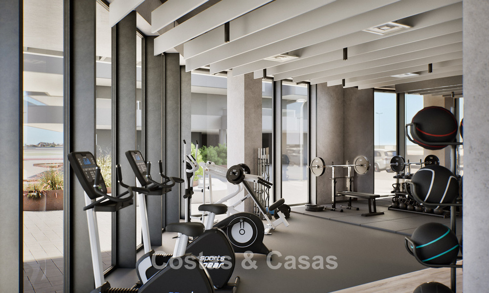 4 luxueuze duplex penthouses met open zeezicht te koop direct aan de strandboulevard van Malaga centrum 777573