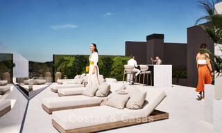 4 luxueuze duplex penthouses met open zeezicht te koop direct aan de strandboulevard van Malaga centrum 777575 