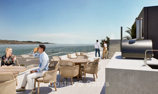 4 luxueuze duplex penthouses met open zeezicht te koop direct aan de strandboulevard van Malaga centrum 777577 