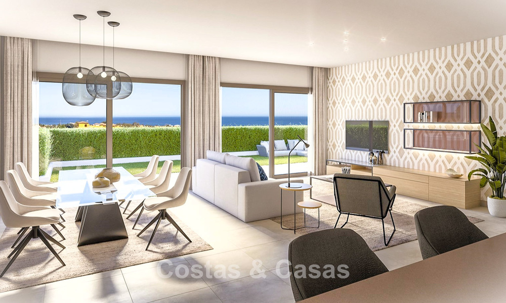 Project van moderne appartementen en halfvrijstaande villa’s te koop op de New Golden Mile tussen Marbella en Estepona 777394