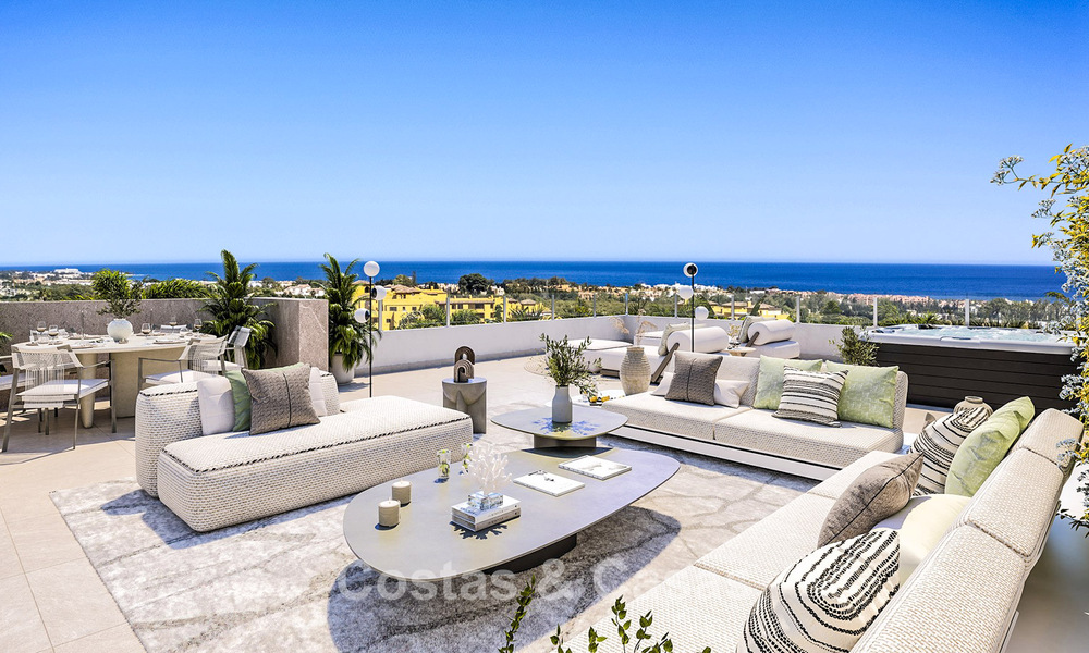 Project van moderne appartementen en halfvrijstaande villa’s te koop op de New Golden Mile tussen Marbella en Estepona 777400