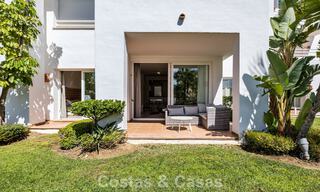 Tuinappartement te koop in een exclusief complex nabij een grote blauwe lagune aan de Costa del Sol 777429 