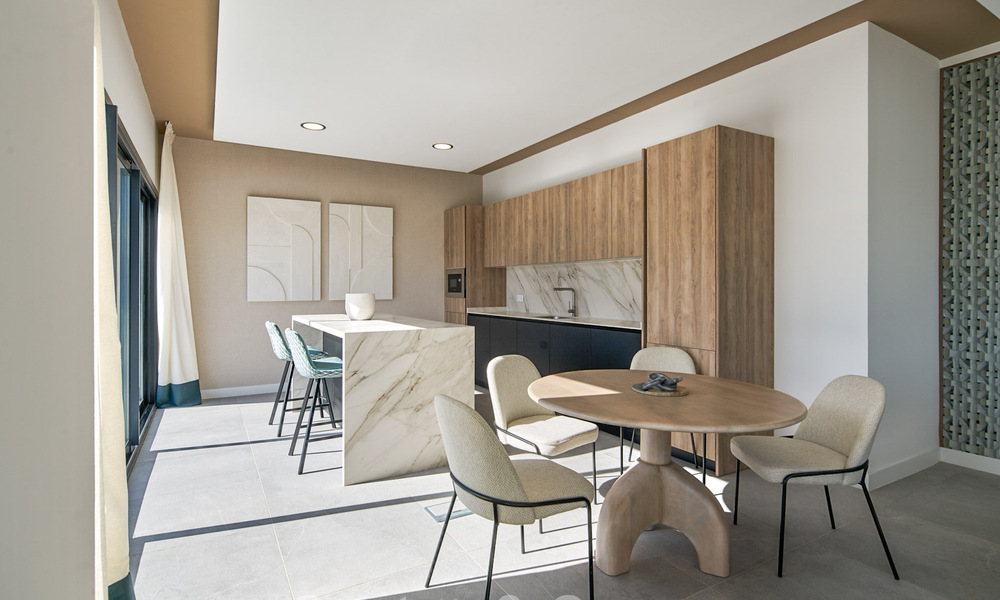 Gloednieuw en instapklaar penthouse met zeezicht te koop op de New Golden Mile tussen Marbella en Estepona 777595