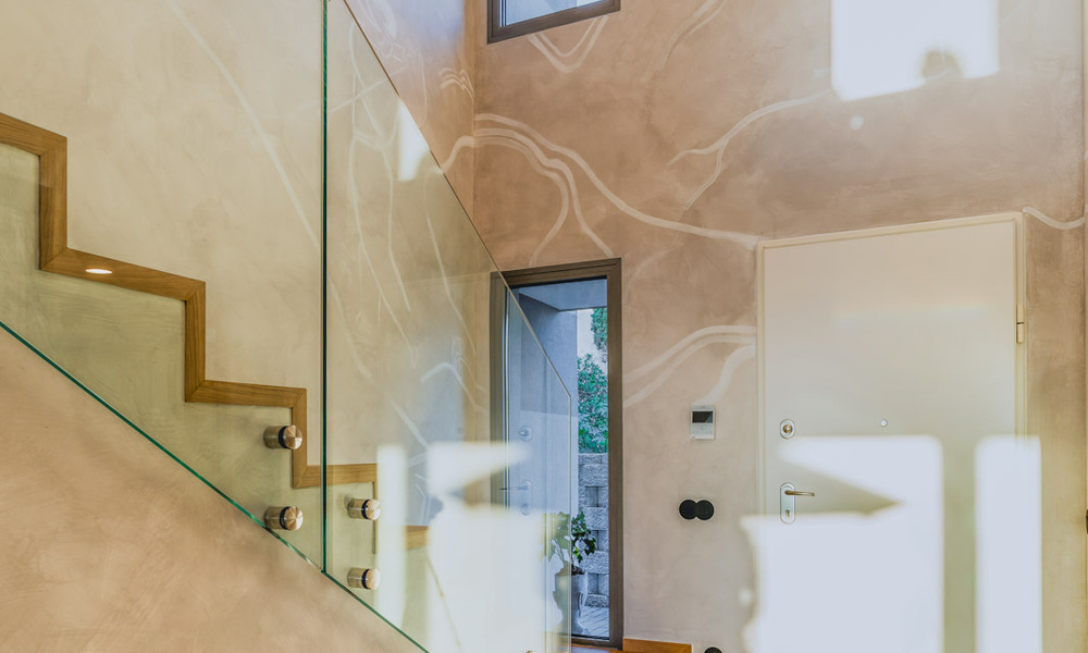 Modernistisch design schakelvilla met zeezicht te koop in een voorstaand resort in Mijas Costa, Costa del Sol 777827