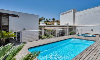 Luxueus duplex penthouse met privézwembad te koop in Nueva Andalucia’s golfvallei, Marbella 777875 
