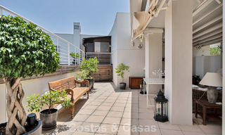 Luxueus duplex penthouse met privézwembad te koop in Nueva Andalucia’s golfvallei, Marbella 777913 