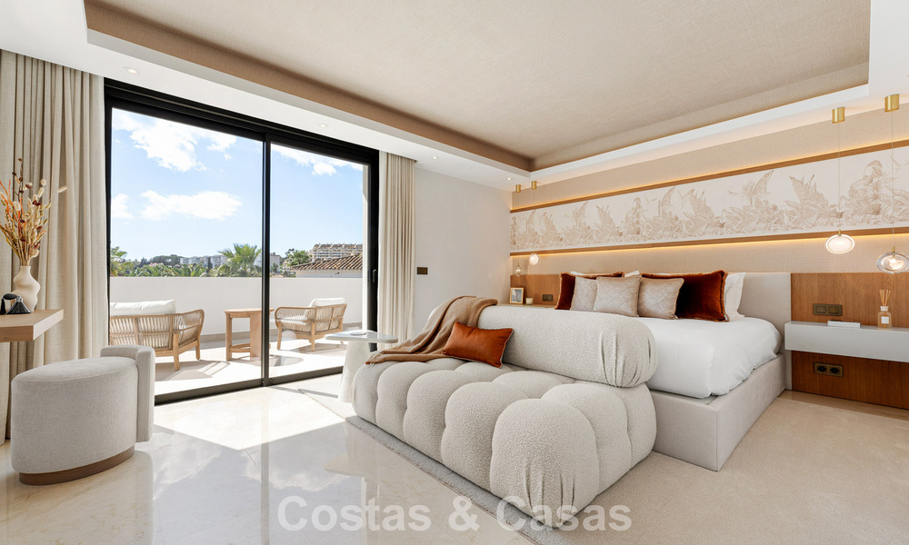 Prestigieus gerenoveerde luxevilla in traditionele stijl te koop in een rustige woonwijk van Nueva Andalucia, Marbella 778134