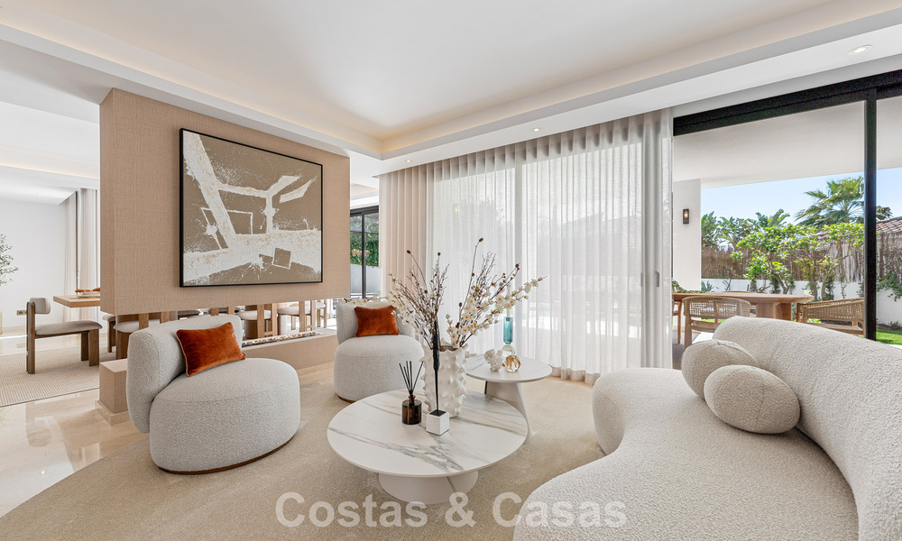 Prestigieus gerenoveerde luxevilla in traditionele stijl te koop in een rustige woonwijk van Nueva Andalucia, Marbella 778145