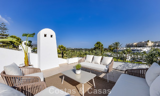 Gerenoveerd penthouse te koop in een populaire Aloha golfurbanisatie in het hartje van Nueva Andalucia, Marbella 778070 