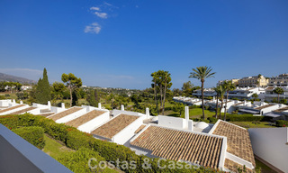 Gerenoveerd penthouse te koop in een populaire Aloha golfurbanisatie in het hartje van Nueva Andalucia, Marbella 778083 
