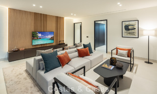 Strak ontworpen luxevilla te koop omgeven door golfbanen in Nueva Andalucia’s vallei, Marbella 778795 