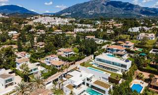 Strak ontworpen luxevilla te koop omgeven door golfbanen in Nueva Andalucia’s vallei, Marbella 778805 