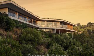 Innovatieve off-plan villa met panoramisch uitzicht te koop in een gated resort in Marbella - Benahavis 778580 
