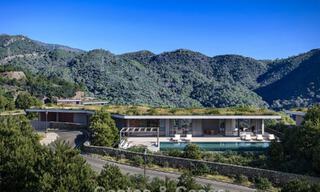 Innovatieve off-plan villa met panoramisch uitzicht te koop in een gated resort in Marbella - Benahavis 778581 
