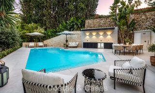 Schitterende luxevilla te koop in een eigentijdse, mediterrane architectuur in een golfresort, Marbella - Benahavis 778430 