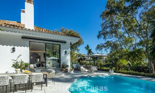 Schitterende luxevilla te koop in een eigentijdse, mediterrane architectuur in een golfresort, Marbella - Benahavis 778435 