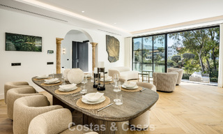 Schitterende luxevilla te koop in een eigentijdse, mediterrane architectuur in een golfresort, Marbella - Benahavis 778440 