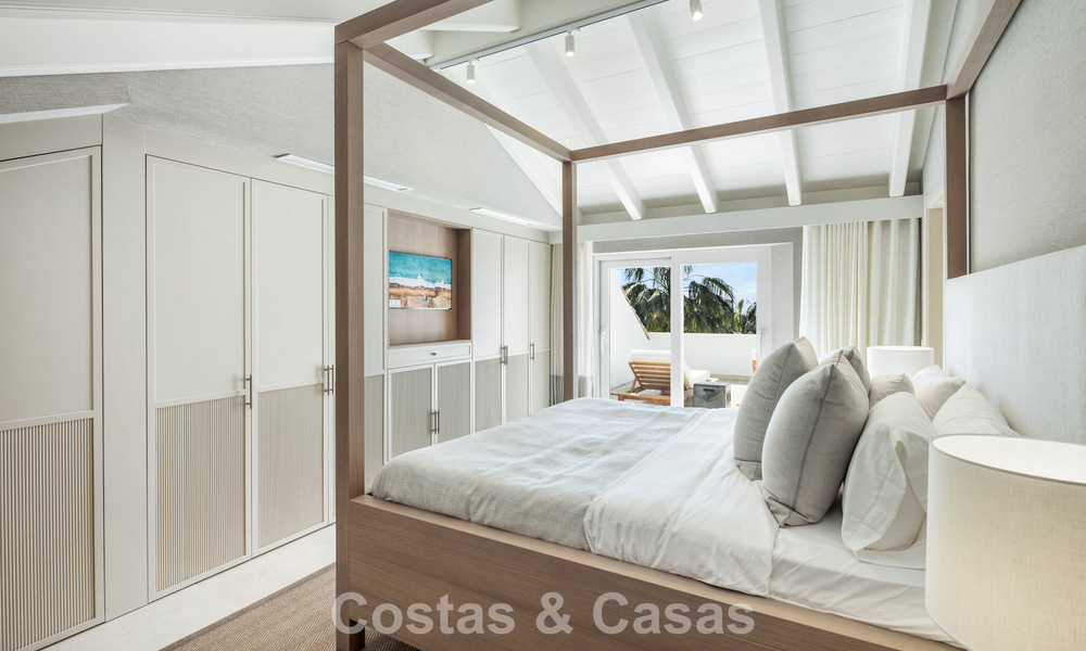 Prachtig gerenoveerd duplex penthouse te koop in een exclusief complex op de prestigieuze Golden Mile van Marbella 778634