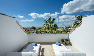 Eersteklas gerenoveerd duplex penthouse te koop in een gated luxe complex op de geprefereerde Golden Mile van Marbella 778649 