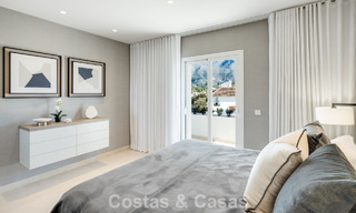 Eersteklas gerenoveerd duplex penthouse te koop in een gated luxe complex op de geprefereerde Golden Mile van Marbella 778652 