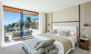 Gesofisticeerde, nieuwe luxevilla met panoramisch zeezicht te koop in een gated community van La Quinta, Marbella - Benahavis 800531 