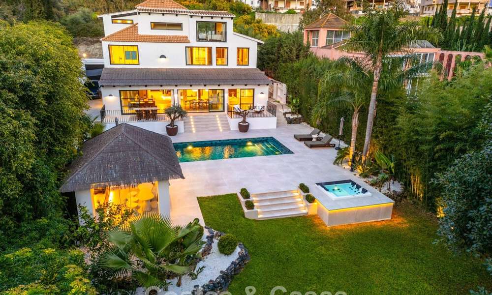 Instapklare, hedendaags gerenoveerde luxevilla te koop in het hart van Nueva Andalucia’s golfvallei, Marbella 796776