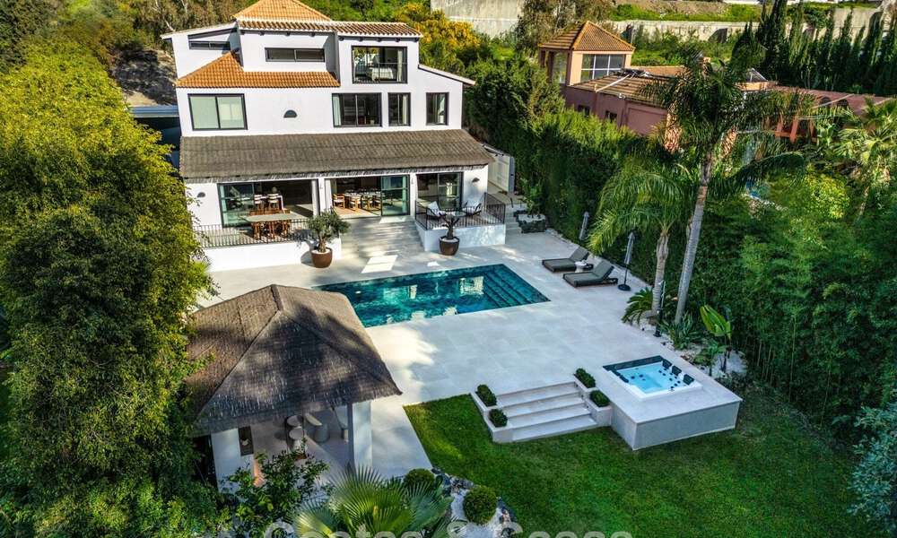 Instapklare, hedendaags gerenoveerde luxevilla te koop in het hart van Nueva Andalucia’s golfvallei, Marbella 796787