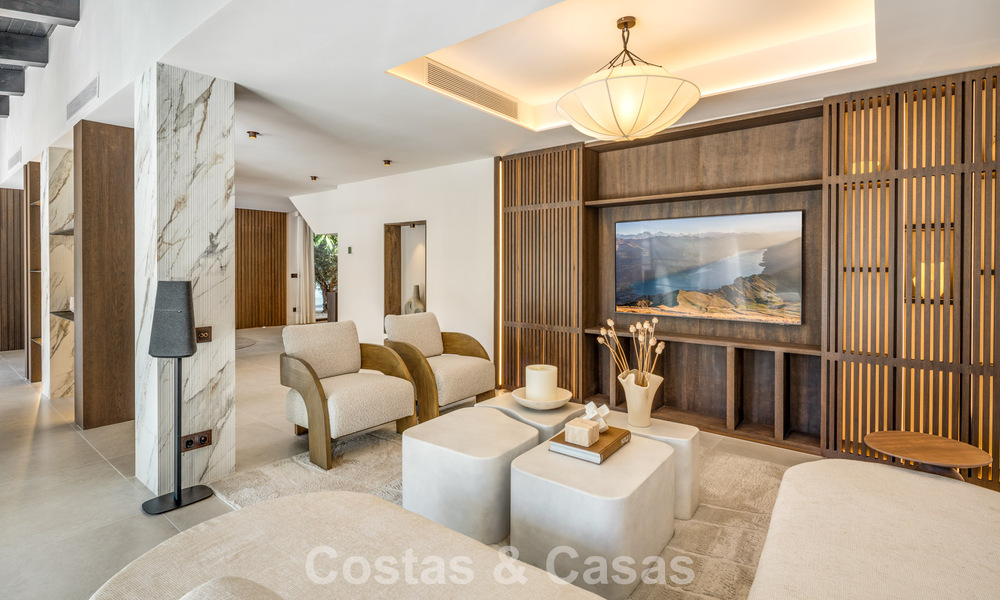 Instapklare, hedendaags gerenoveerde luxevilla te koop in het hart van Nueva Andalucia’s golfvallei, Marbella 796806
