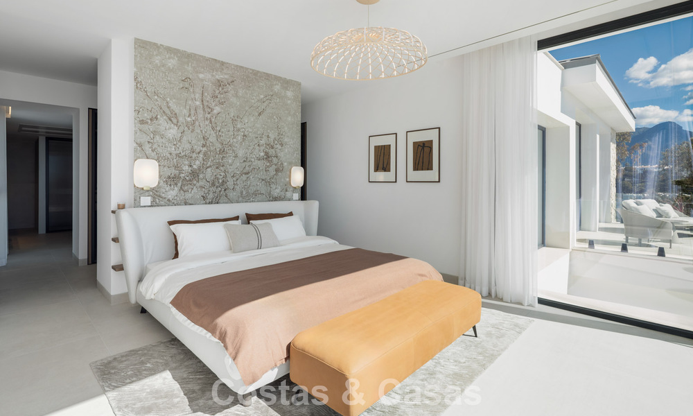 Gloednieuwe modernistische luxevilla te koop in de exclusieve gated woonwijk van La Quinta, Marbella - Benahavis 779009