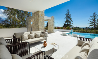 Gloednieuwe modernistische luxevilla te koop in de exclusieve gated woonwijk van La Quinta, Marbella - Benahavis 779015 