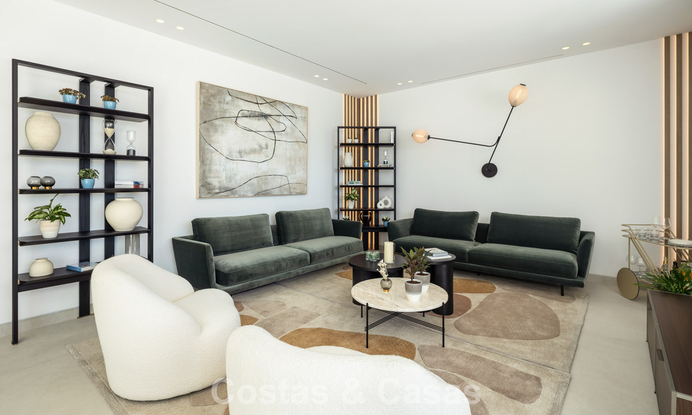 Gloednieuwe modernistische luxevilla te koop in de exclusieve gated woonwijk van La Quinta, Marbella - Benahavis 779024