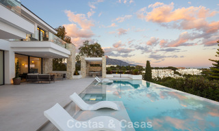 Gloednieuwe modernistische luxevilla te koop in de exclusieve gated woonwijk van La Quinta, Marbella - Benahavis 779034 