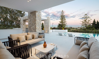 Gloednieuwe modernistische luxevilla te koop in de exclusieve gated woonwijk van La Quinta, Marbella - Benahavis 779036 