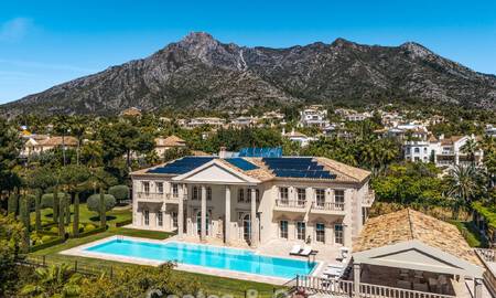 Opmerkelijk, presidentiëel paleis te koop, in de vooraanstaande, gated gemeenschap van Sierra Blanca in Marbella 779327