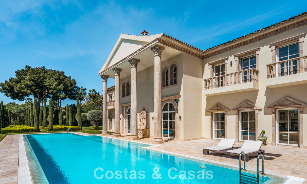 Opmerkelijk, presidentiëel paleis te koop, in de vooraanstaande, gated gemeenschap van Sierra Blanca in Marbella 779330