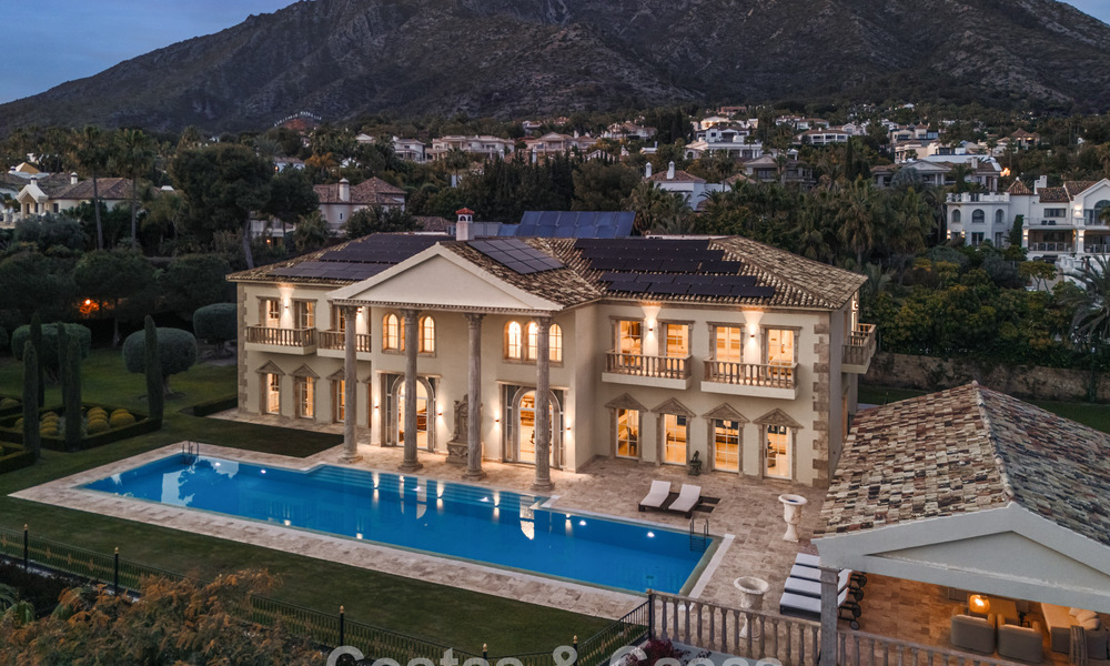 Opmerkelijk, presidentiëel paleis te koop, in de vooraanstaande, gated gemeenschap van Sierra Blanca in Marbella 779348